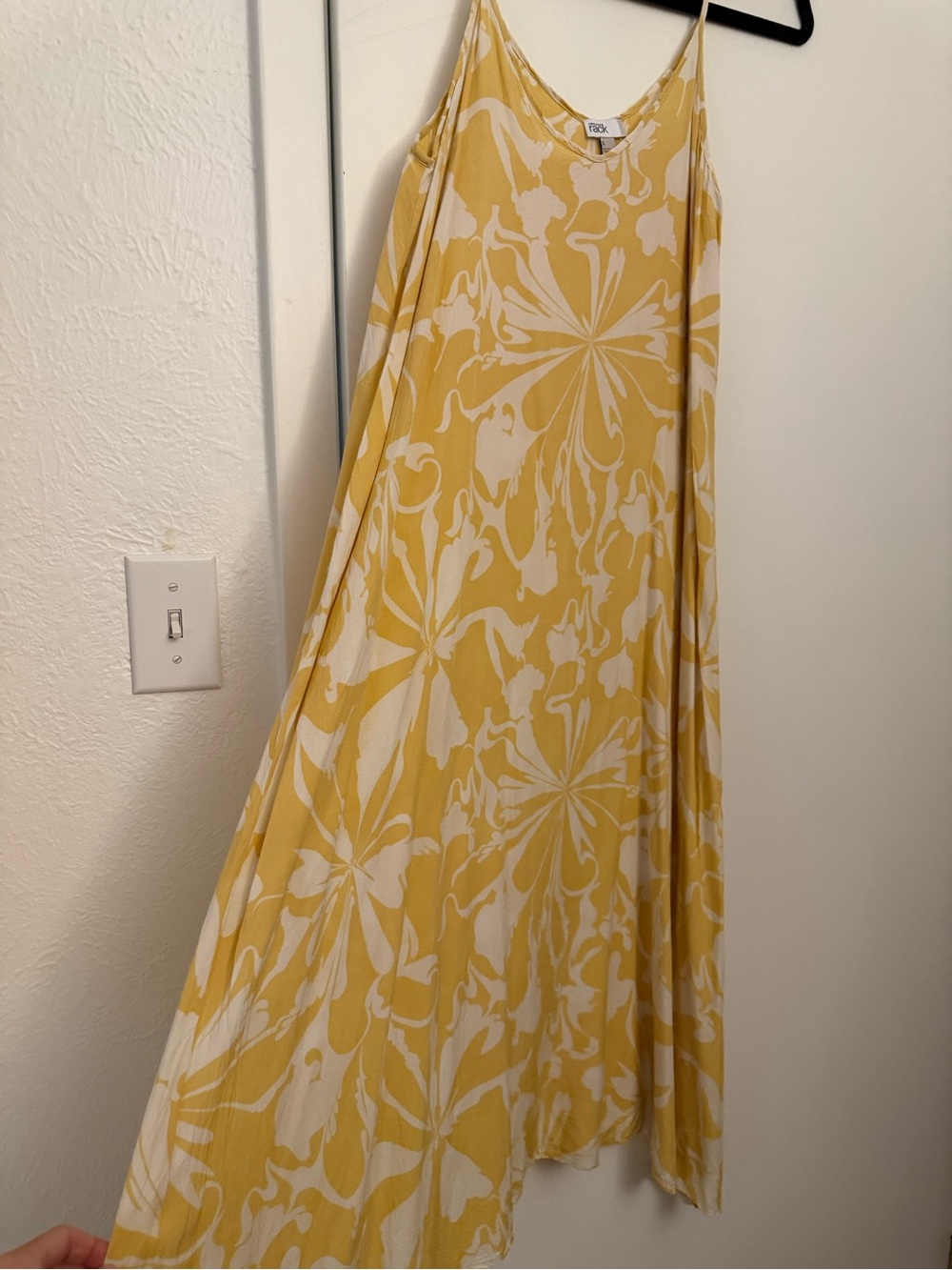 Flowy Yellow Floral Maxi Skirt by RIXO